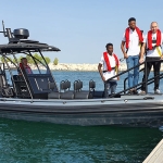 aluminum police rib boat 7.6m