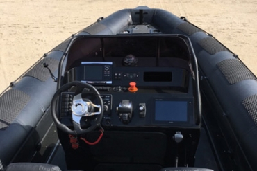 Amphibious Boat console