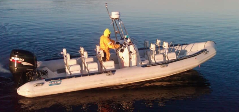 Commercial RHIB Boat