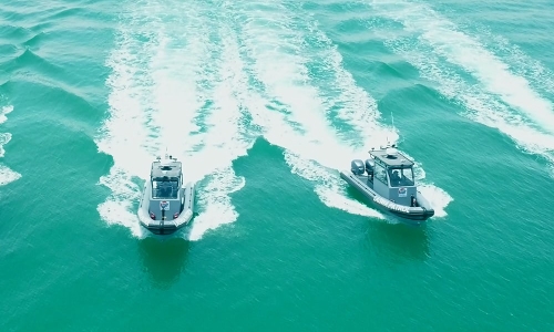 Fiberglass Cabin Patrol Boats