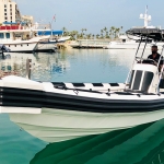 fiberglass marina operations boat 8m