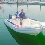 fiberglass rib boat 5.5