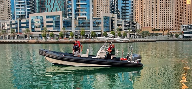 rib boat for marina operators