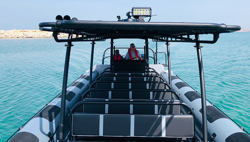 rib boats for humanitarian operations